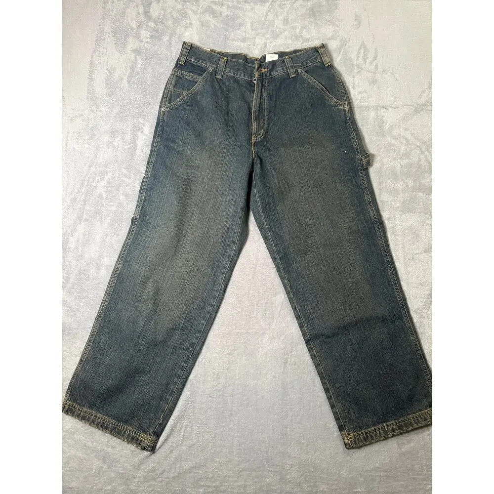 Timberland Straight Leg Jeans Men’s 33x30 Blue Denim Classic Workwear